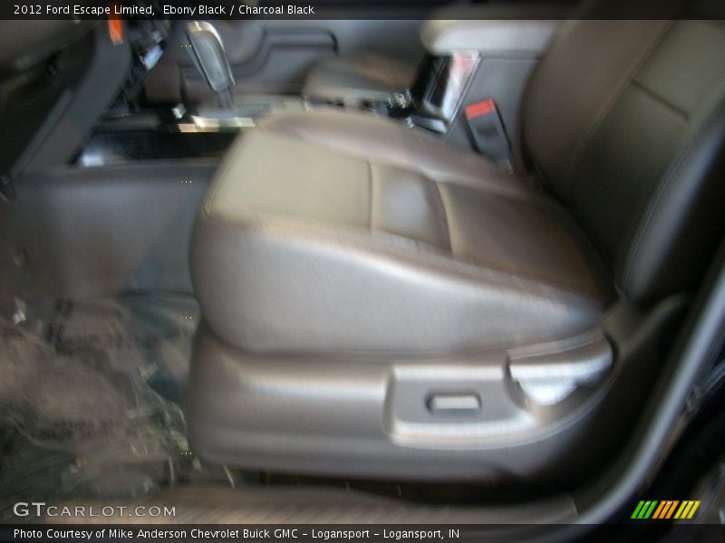Ebony Black / Charcoal Black 2012 Ford Escape Limited