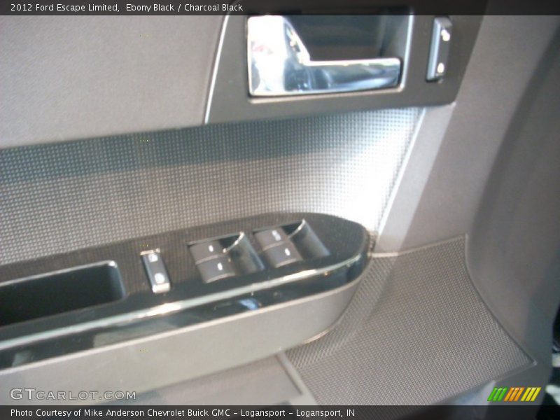 Ebony Black / Charcoal Black 2012 Ford Escape Limited