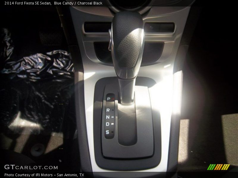 Blue Candy / Charcoal Black 2014 Ford Fiesta SE Sedan