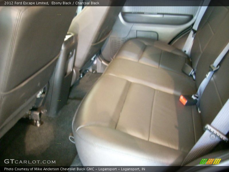 Ebony Black / Charcoal Black 2012 Ford Escape Limited