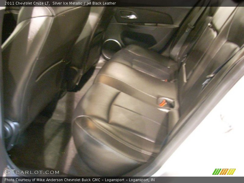 Silver Ice Metallic / Jet Black Leather 2011 Chevrolet Cruze LT
