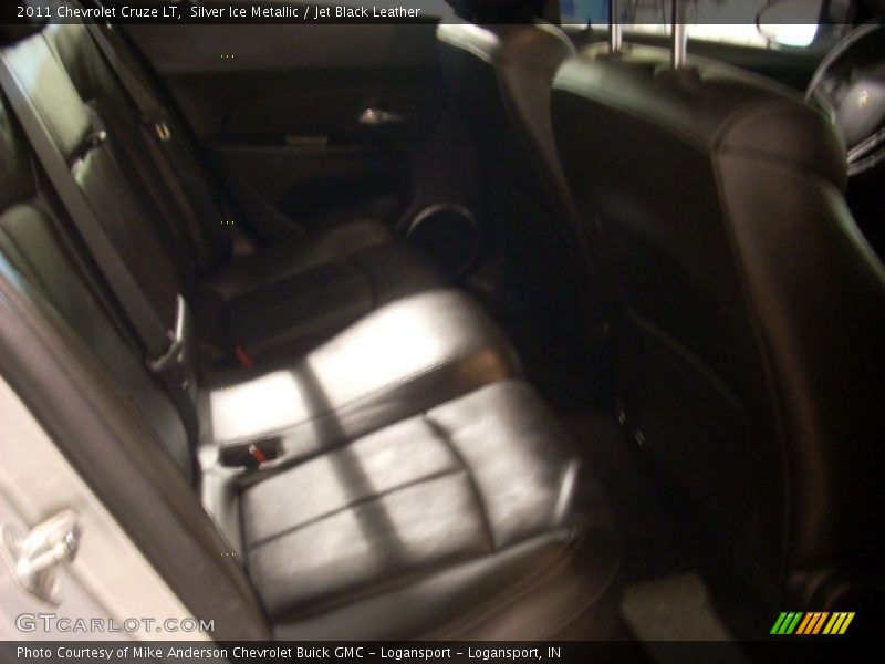 Silver Ice Metallic / Jet Black Leather 2011 Chevrolet Cruze LT