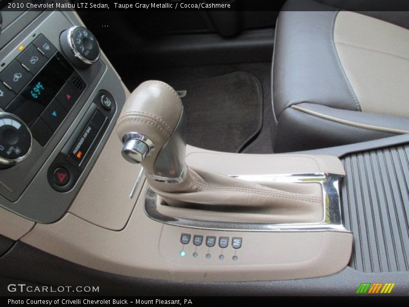 Taupe Gray Metallic / Cocoa/Cashmere 2010 Chevrolet Malibu LTZ Sedan