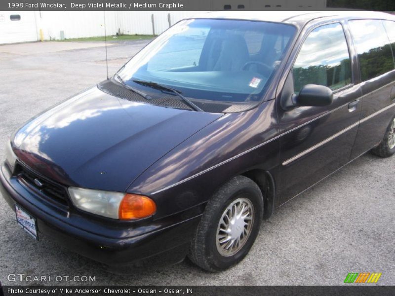 Deep Violet Metallic / Medium Graphite 1998 Ford Windstar
