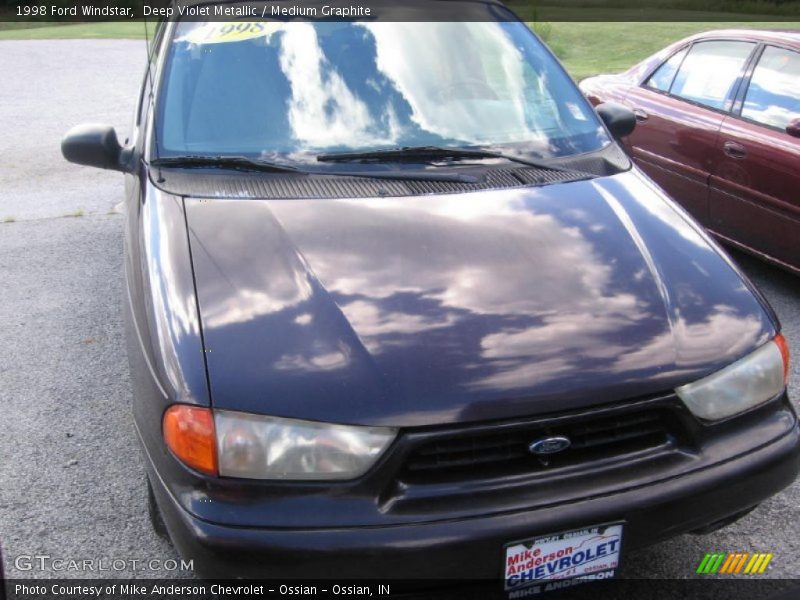 Deep Violet Metallic / Medium Graphite 1998 Ford Windstar