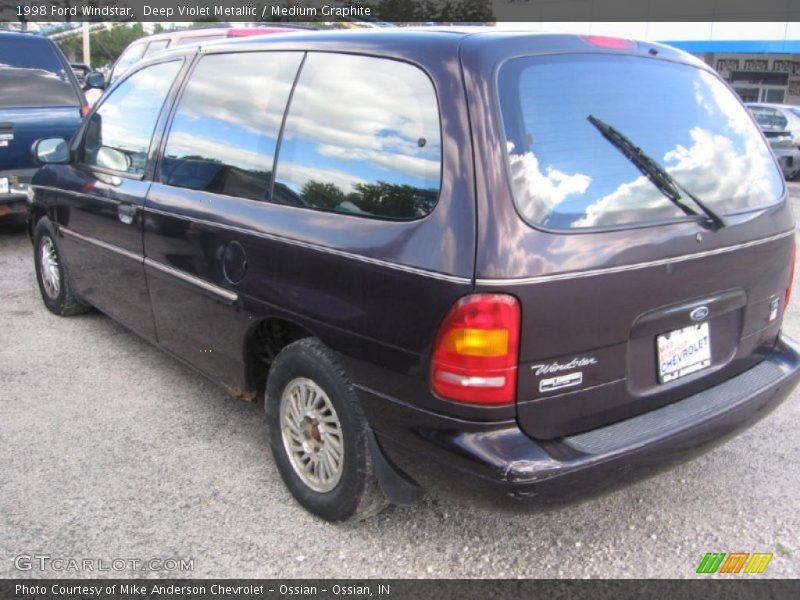 Deep Violet Metallic / Medium Graphite 1998 Ford Windstar