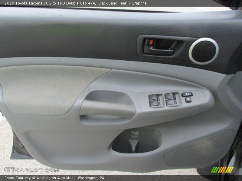 Black Sand Pearl / Graphite 2010 Toyota Tacoma V6 SR5 TRD Double Cab 4x4