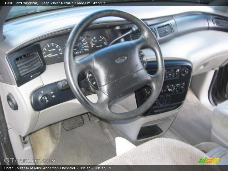 Dashboard of 1998 Windstar 