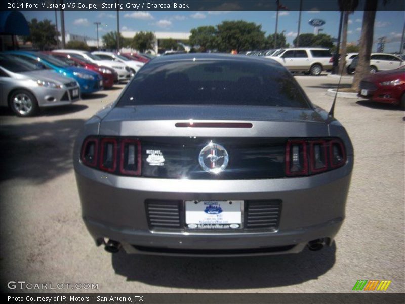 Sterling Gray / Charcoal Black 2014 Ford Mustang V6 Coupe