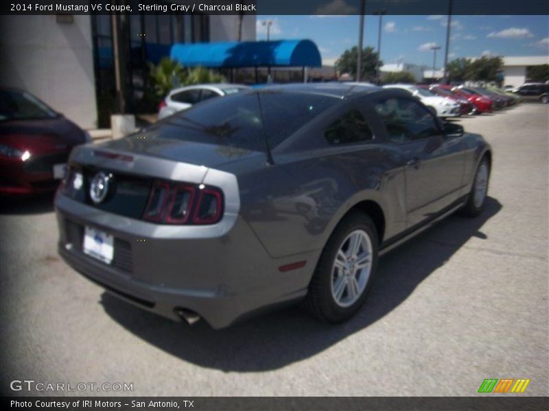 Sterling Gray / Charcoal Black 2014 Ford Mustang V6 Coupe
