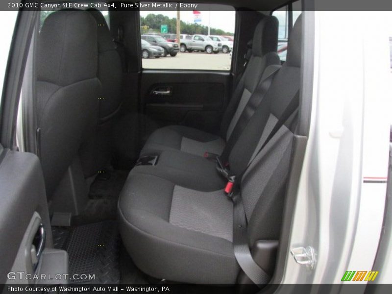 Pure Silver Metallic / Ebony 2010 GMC Canyon SLE Crew Cab 4x4