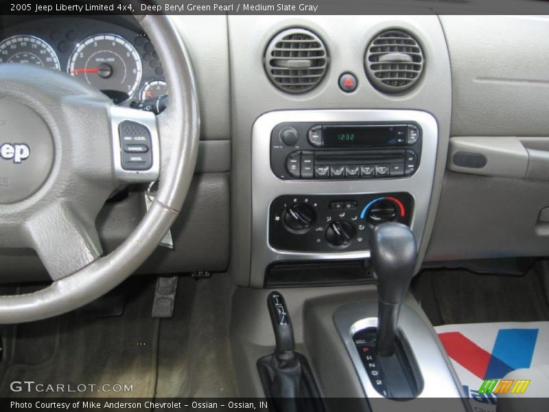 Deep Beryl Green Pearl / Medium Slate Gray 2005 Jeep Liberty Limited 4x4