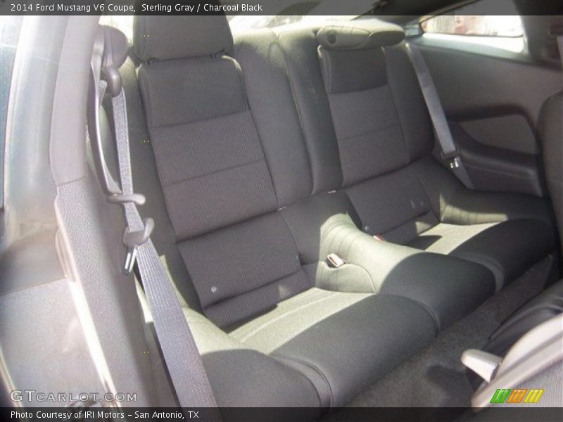 Sterling Gray / Charcoal Black 2014 Ford Mustang V6 Coupe