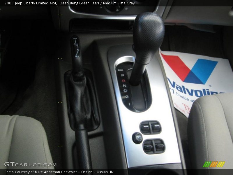 Deep Beryl Green Pearl / Medium Slate Gray 2005 Jeep Liberty Limited 4x4