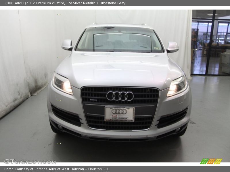 Ice Silver Metallic / Limestone Grey 2008 Audi Q7 4.2 Premium quattro