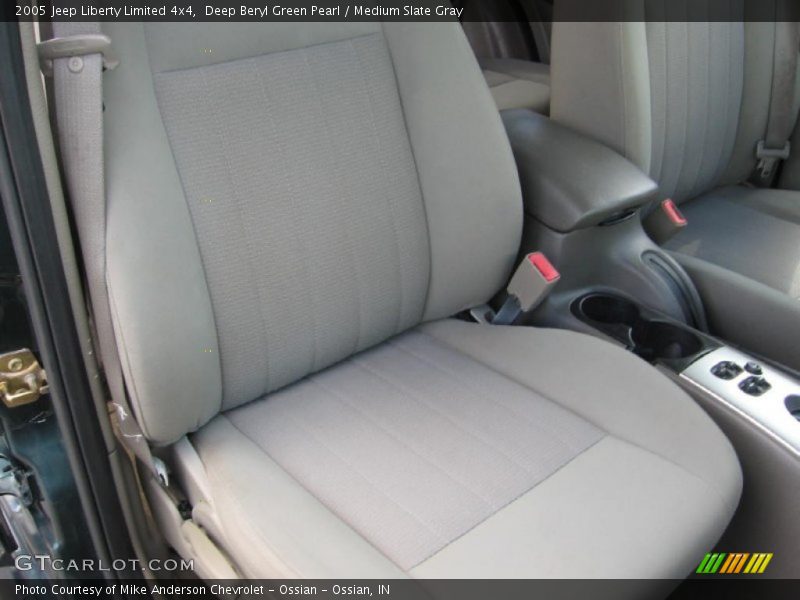 Deep Beryl Green Pearl / Medium Slate Gray 2005 Jeep Liberty Limited 4x4