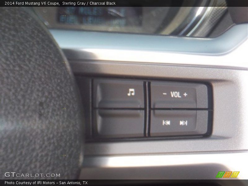Sterling Gray / Charcoal Black 2014 Ford Mustang V6 Coupe
