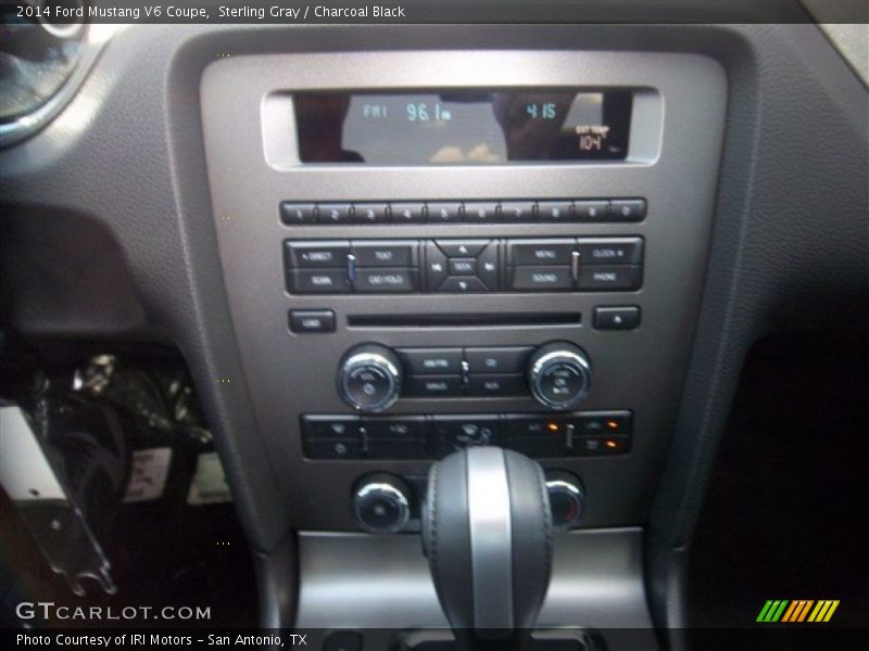 Sterling Gray / Charcoal Black 2014 Ford Mustang V6 Coupe