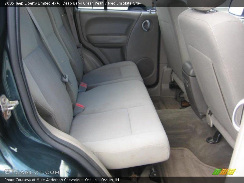 Deep Beryl Green Pearl / Medium Slate Gray 2005 Jeep Liberty Limited 4x4