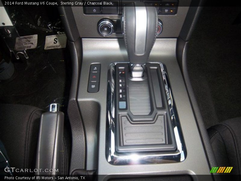 Sterling Gray / Charcoal Black 2014 Ford Mustang V6 Coupe