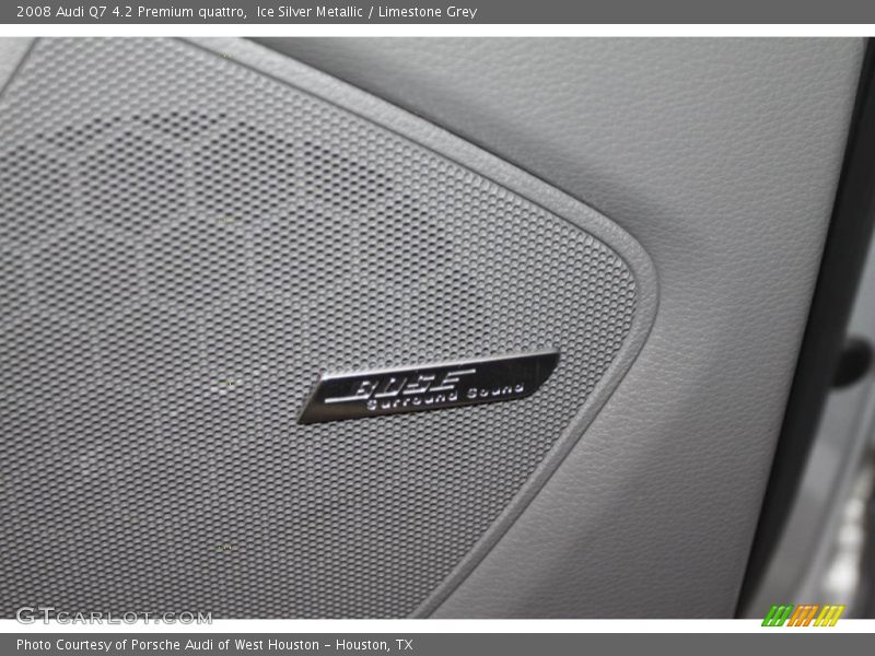 Ice Silver Metallic / Limestone Grey 2008 Audi Q7 4.2 Premium quattro