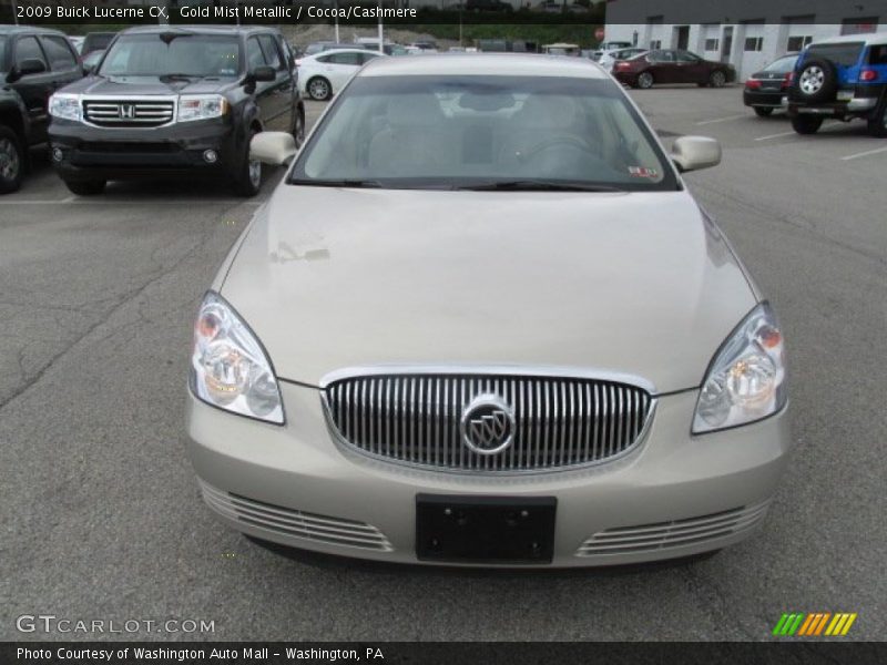 Gold Mist Metallic / Cocoa/Cashmere 2009 Buick Lucerne CX