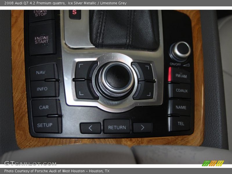 Ice Silver Metallic / Limestone Grey 2008 Audi Q7 4.2 Premium quattro