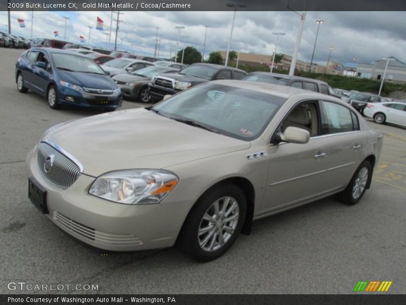 Gold Mist Metallic / Cocoa/Cashmere 2009 Buick Lucerne CX