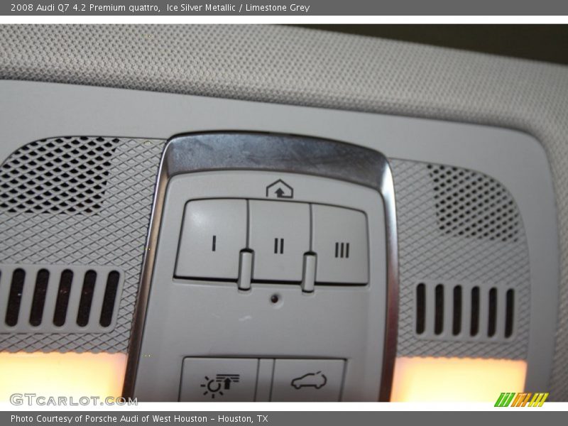 Ice Silver Metallic / Limestone Grey 2008 Audi Q7 4.2 Premium quattro