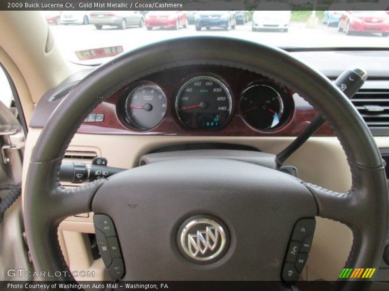 Gold Mist Metallic / Cocoa/Cashmere 2009 Buick Lucerne CX
