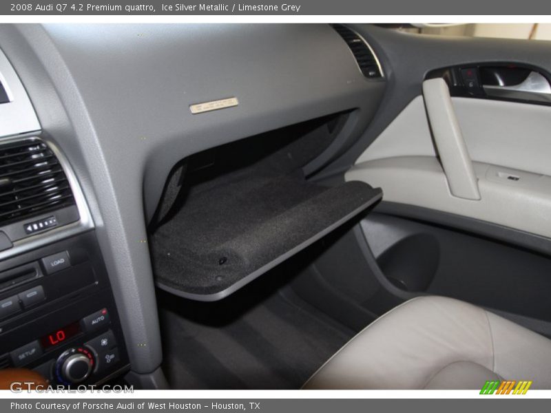 Ice Silver Metallic / Limestone Grey 2008 Audi Q7 4.2 Premium quattro