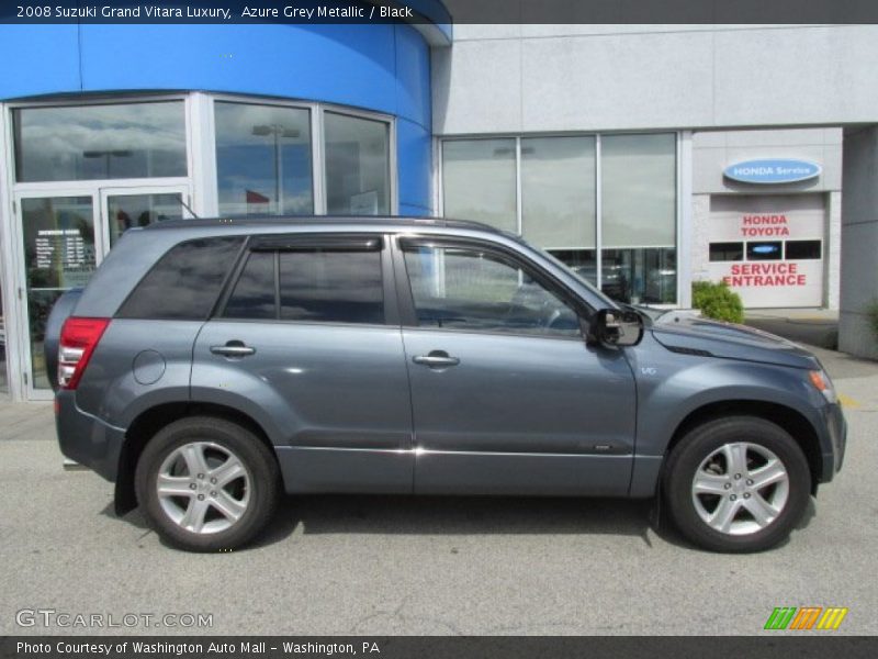 Azure Grey Metallic / Black 2008 Suzuki Grand Vitara Luxury