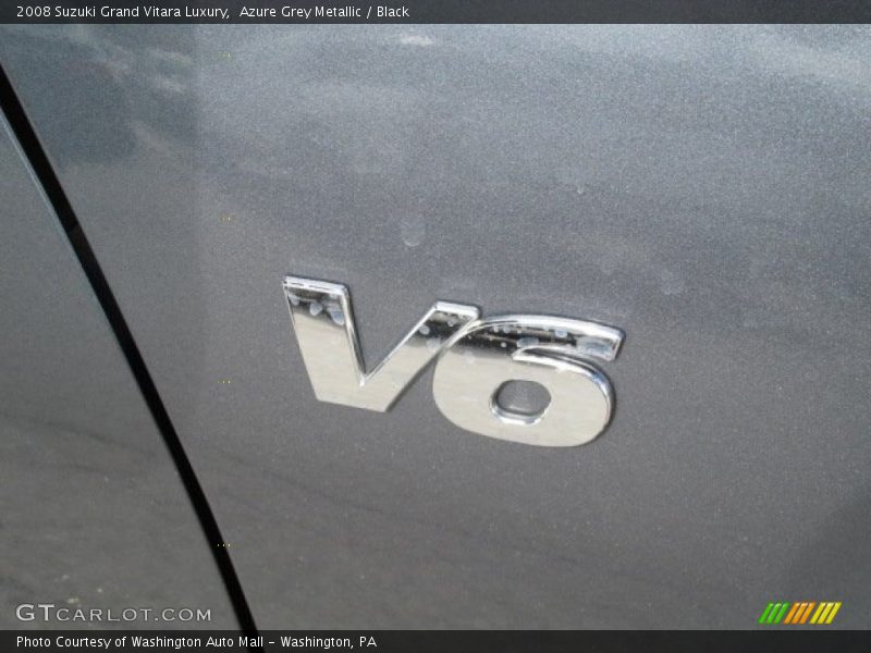 Azure Grey Metallic / Black 2008 Suzuki Grand Vitara Luxury