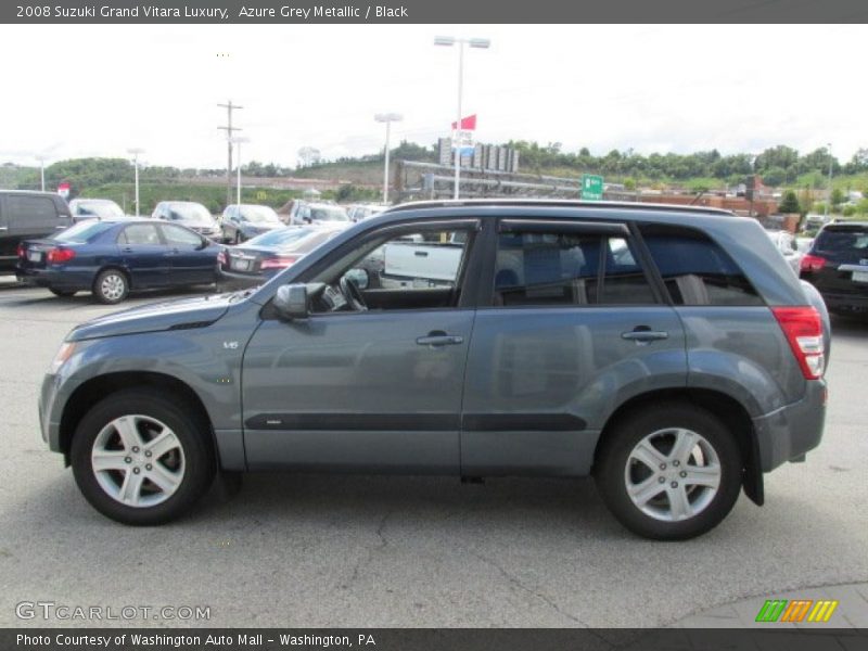 Azure Grey Metallic / Black 2008 Suzuki Grand Vitara Luxury