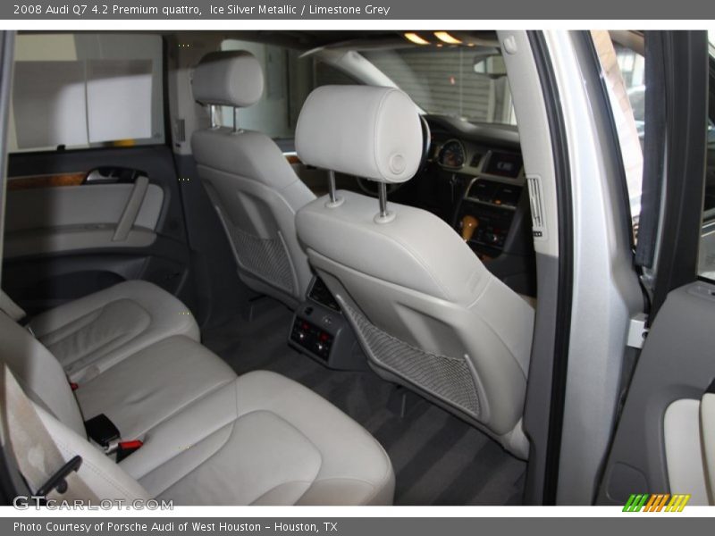 Ice Silver Metallic / Limestone Grey 2008 Audi Q7 4.2 Premium quattro