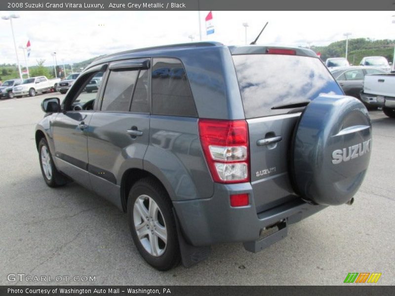Azure Grey Metallic / Black 2008 Suzuki Grand Vitara Luxury