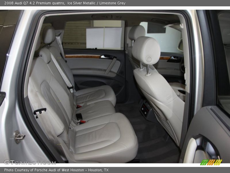 Ice Silver Metallic / Limestone Grey 2008 Audi Q7 4.2 Premium quattro
