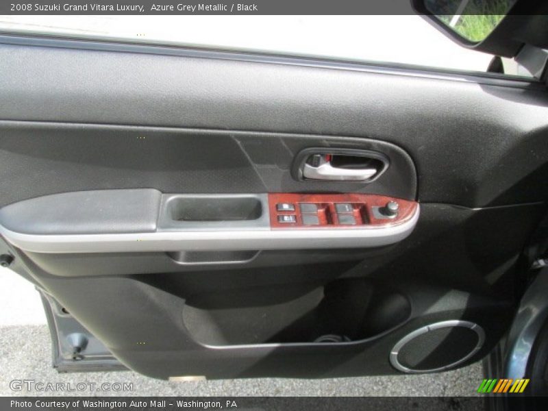 Azure Grey Metallic / Black 2008 Suzuki Grand Vitara Luxury