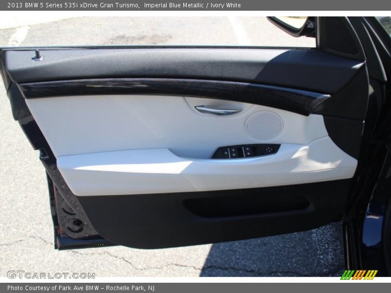 Imperial Blue Metallic / Ivory White 2013 BMW 5 Series 535i xDrive Gran Turismo