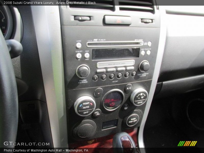 Azure Grey Metallic / Black 2008 Suzuki Grand Vitara Luxury