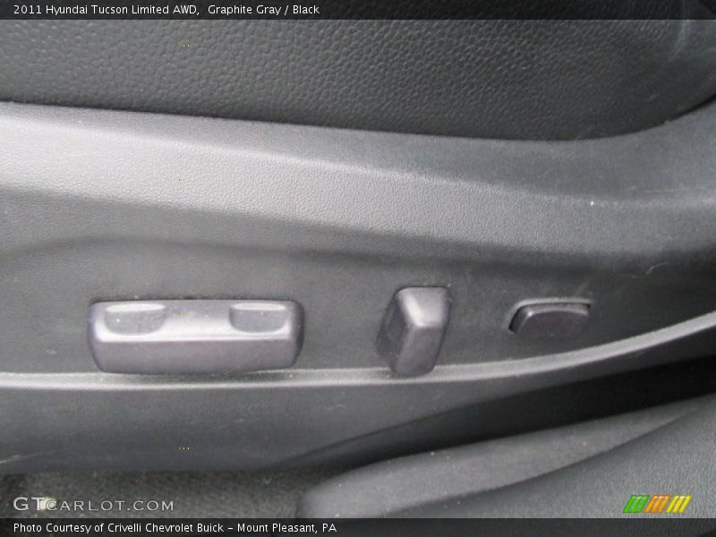 Graphite Gray / Black 2011 Hyundai Tucson Limited AWD