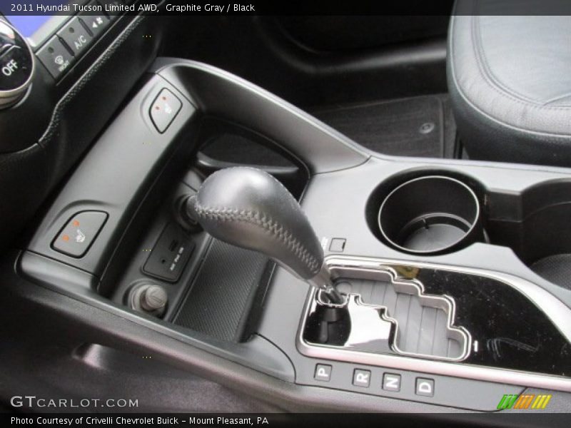 Graphite Gray / Black 2011 Hyundai Tucson Limited AWD