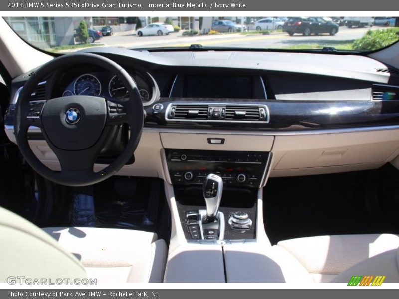 Imperial Blue Metallic / Ivory White 2013 BMW 5 Series 535i xDrive Gran Turismo
