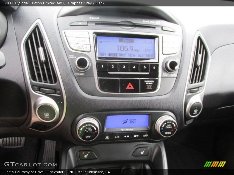 Graphite Gray / Black 2011 Hyundai Tucson Limited AWD