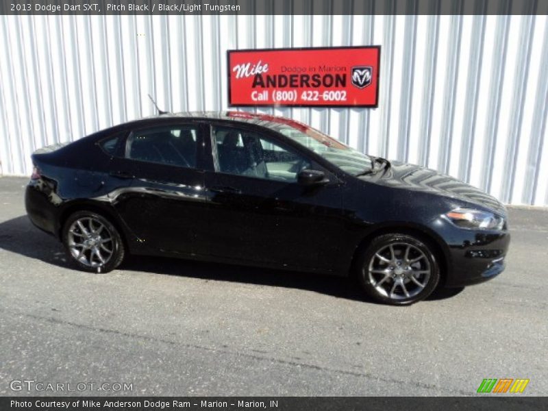 Pitch Black / Black/Light Tungsten 2013 Dodge Dart SXT