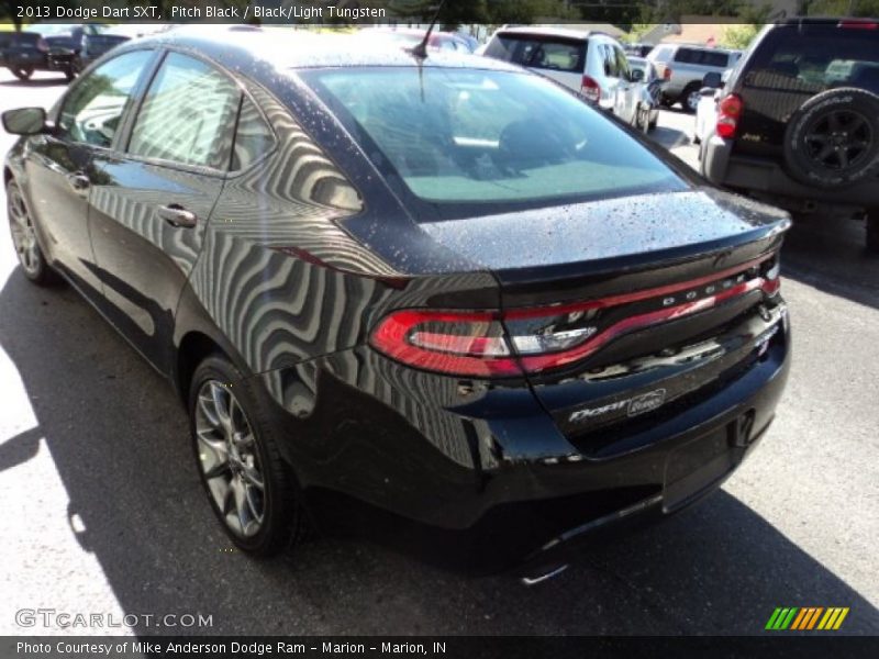 Pitch Black / Black/Light Tungsten 2013 Dodge Dart SXT