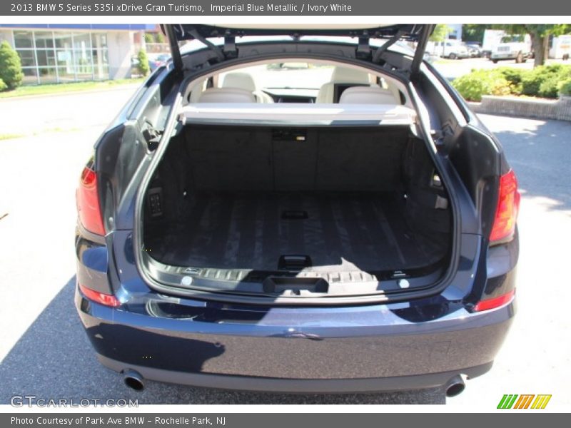 Imperial Blue Metallic / Ivory White 2013 BMW 5 Series 535i xDrive Gran Turismo