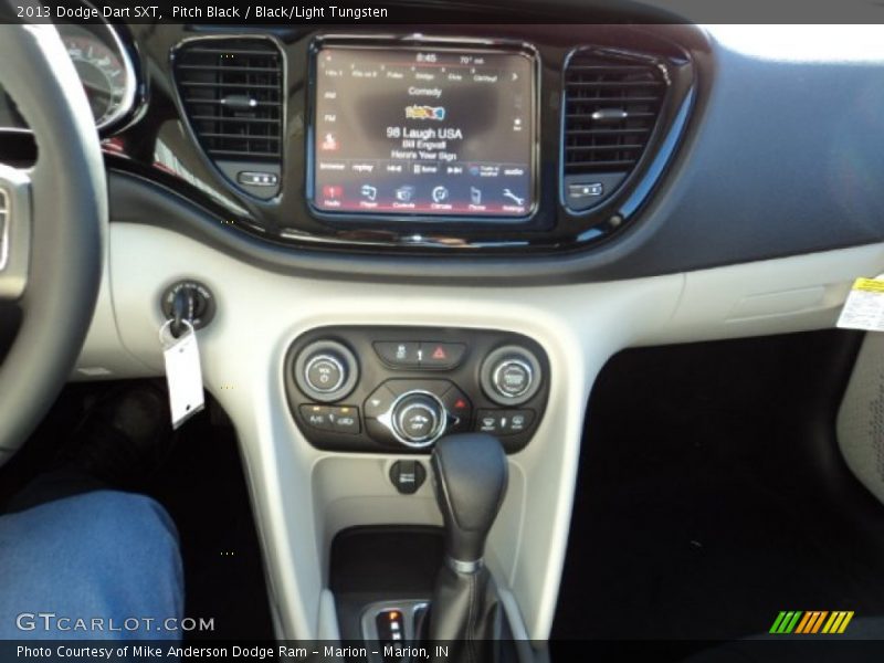 Pitch Black / Black/Light Tungsten 2013 Dodge Dart SXT
