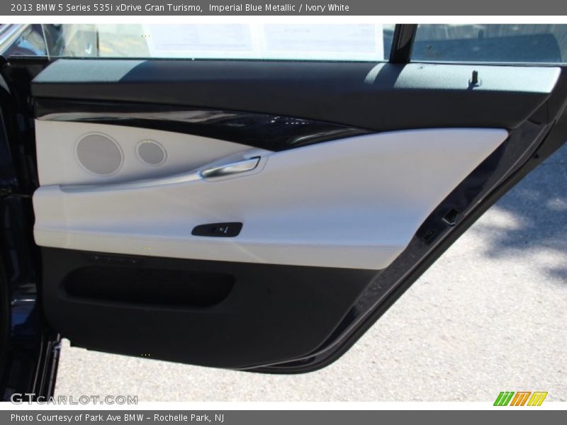 Imperial Blue Metallic / Ivory White 2013 BMW 5 Series 535i xDrive Gran Turismo