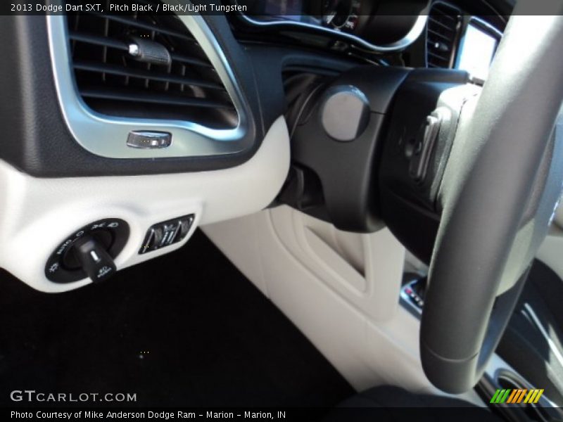 Pitch Black / Black/Light Tungsten 2013 Dodge Dart SXT